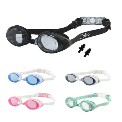 Anti-fog Swimming Goggles-swimming Earplug Set