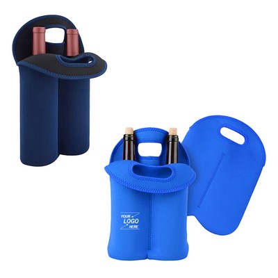 Insulated Neoprene Wine Bottle Carrier