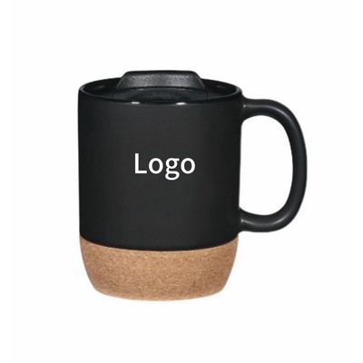 Cork Bottom Ceramic Mug