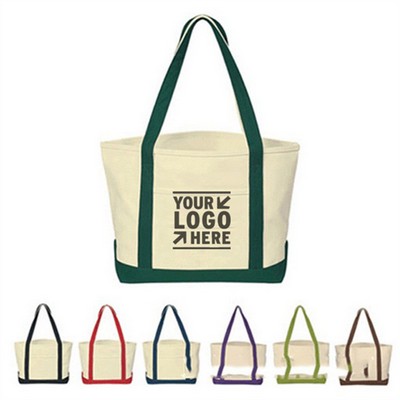 Large Canvas Shopping Tote Bag