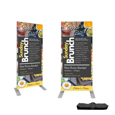 3' Flexi-Tube Display Kit, Double-Sided