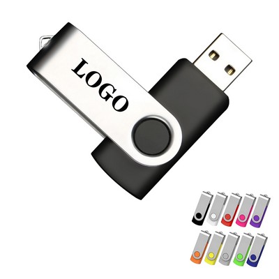 USB 2.0 Swivel Flash Memory Stick Drive