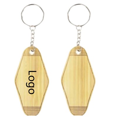 Bamboo Hotel Keychain