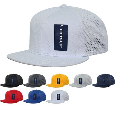 Decky Mesh Jersey Flat Bill Snapback Cap