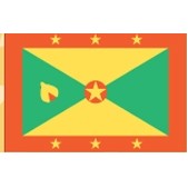 2'x3' Grenada U.N. Nylon Outdoor Flag - Style B