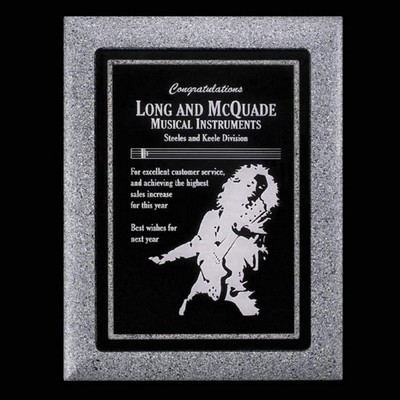 Lonsdale Plaque - Gray 9"x12"