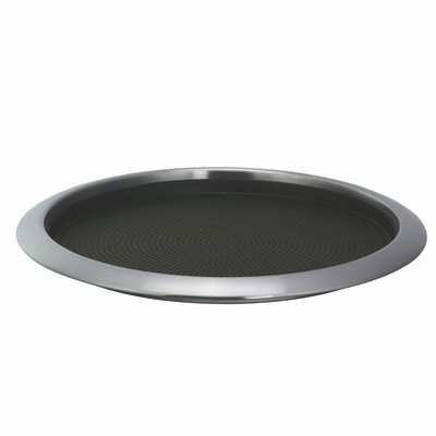 14'' Round Non-Slip Tray w/Removable Insert