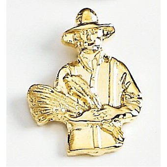 Farmer Marken Design Cast Lapel Pin (Up to 3/4")