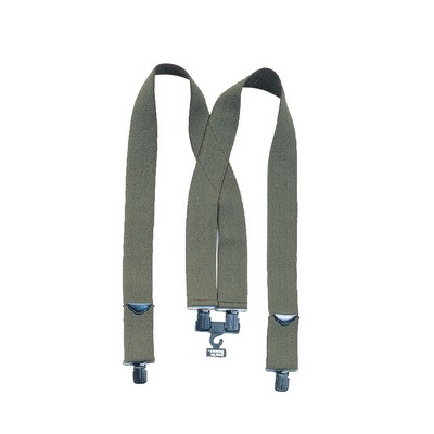 Olive Drab 2" Pants Suspenders