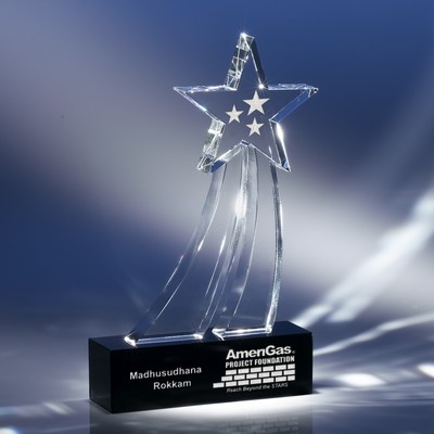 Shooting Star Crystal Award