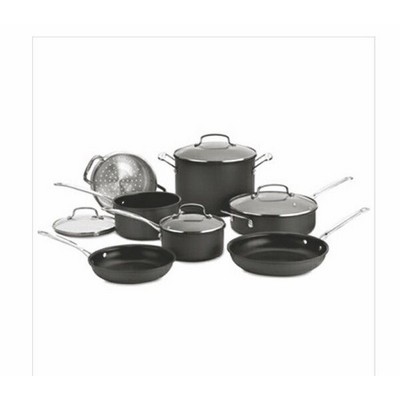 Cuisinart® Chef's Classic™ 11 Piece Hard Anodized Cookware Set