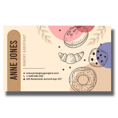 Jumbo Business Card Magnet - Full Color - 4.125" x 2.5" Rectangle - 20 Mil