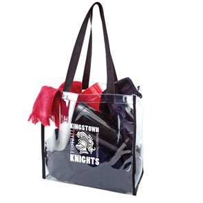 Clear Stadium Tote Bag (12"x12"x6")