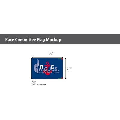 Race Commitee Deluxe Flags 20x30 inch