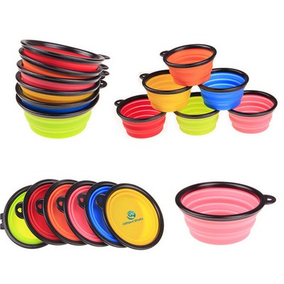 Foldable Silicone Pet Bowl