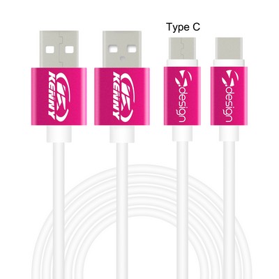 Shiba Charging Cable (Tpye C) Magenta Pink