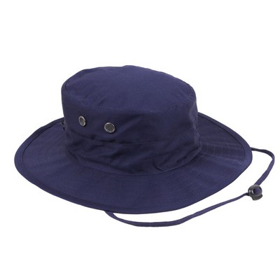 Navy Blue Adjustable Boonie Hat