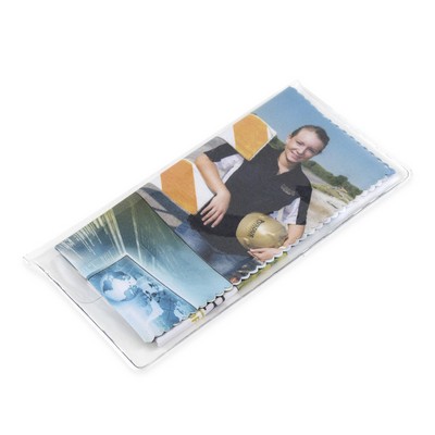 Large Ultra Opper Fiber® Cloth In Vinyl Pouch (9"x 12") - Full-Color