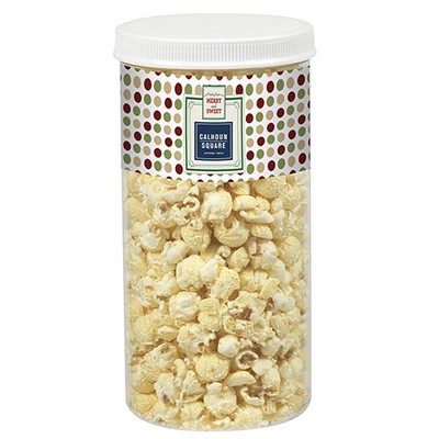 Gourmet White Cheddar Truffle Popcorn Tub