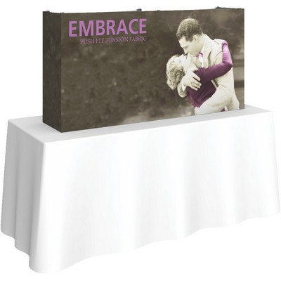 Embrace 5ft Push-Fit Tabletop Display & Full Fitted Graphic