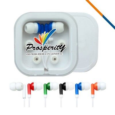 Reggae Earbuds Blue