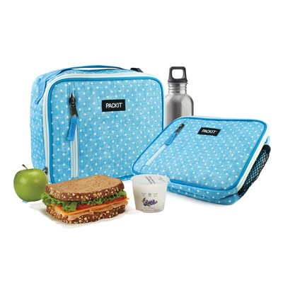 Chambray Dot Freezable Classic Lunch Box