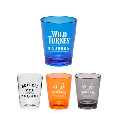 Colored Plastic Shot Glasses 1.5 oz.