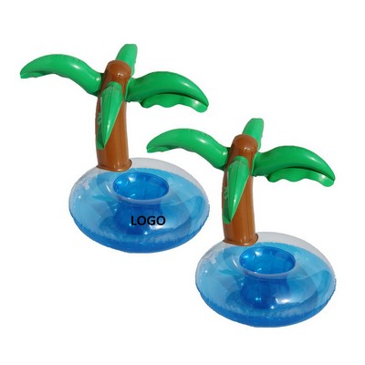 Inflatable Palm Tree Cup Holder