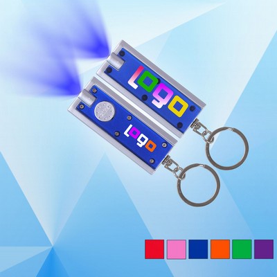 LED Flashlight with Key Chain