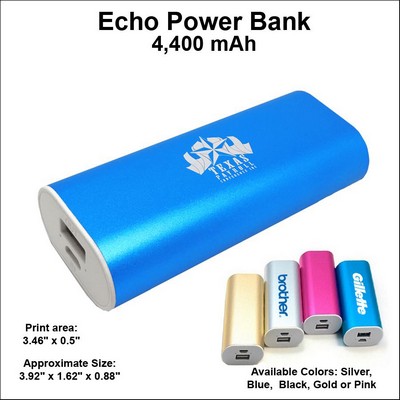 Echo Power Bank 4000 mAh - Blue