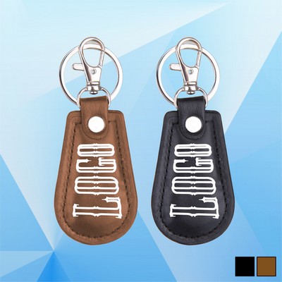 Buckle Closure PU Key Holder