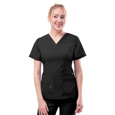 Adar Pro Women's Elevated V-Neck Scrub Shirt