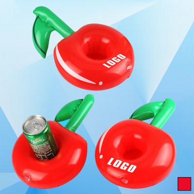 Apple Shaped Inflatable Floating Drink Holder