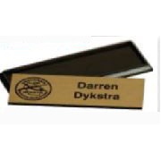 Rectangular Name Badge (1"x 3")