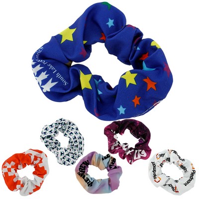 Full Color Hair Scrunchie