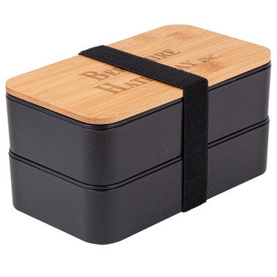 Wheat Straw Bento Box (Factory Direct - 10-12 Weeks Ocean)