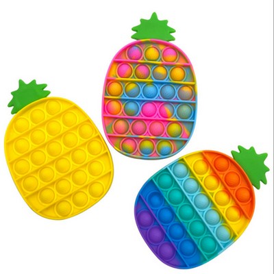 Pineapple Silicone Pops Bubble Sensory Fidget Toy