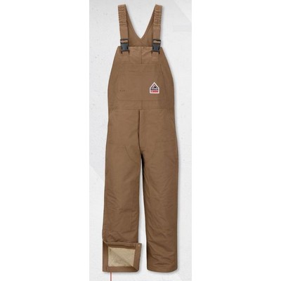 Insulated Brown Duck Bib Overall