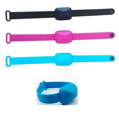 Pyramid Sanitizer Silicone Wristband