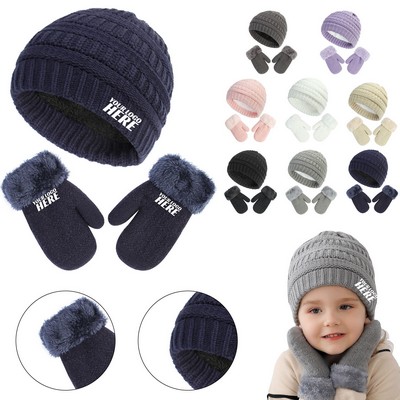 Baby Winter Cambin Plenty Breathable Hat Glove Set