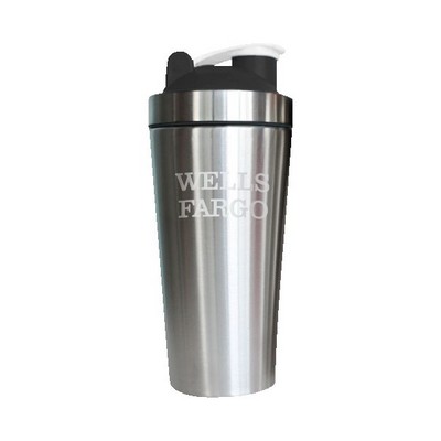 Stainless Steel Protein Shaker Bottle