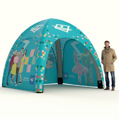 Inflatable Tent 10 ft wall 1-sided printing