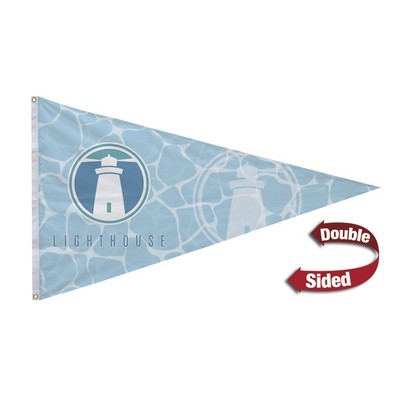 3' x 5' Polyester Pennant Flag Double-Sided