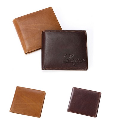 Men's Leather Retro Fashion Wallet