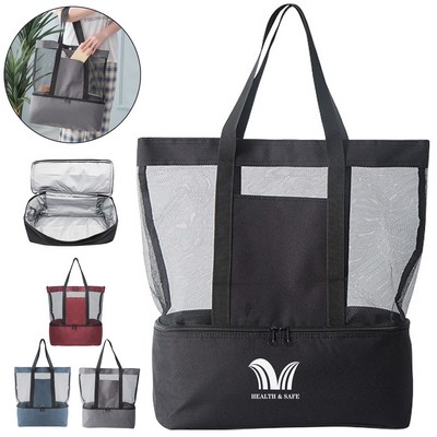 Insulated Beach Picnic Tote