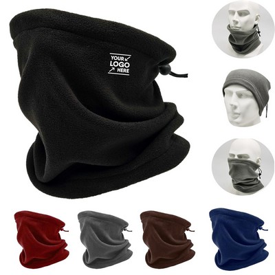 Winter Fleece Neck Gaiter Beanie