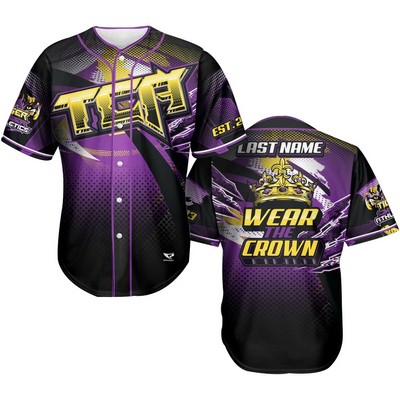 Custom Sublimated Elite Adult Baseball Dance Jersey