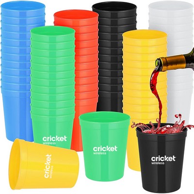 12 oz. Plastic Stadium Cups