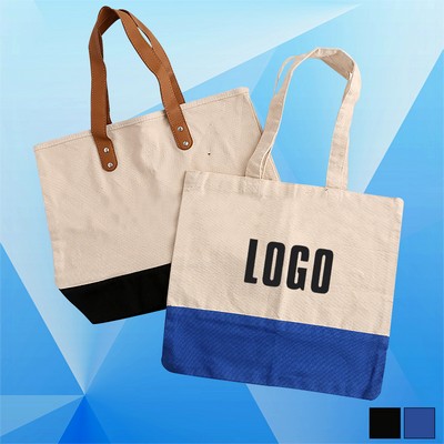 Cotton Canvas Boat Tote Bag