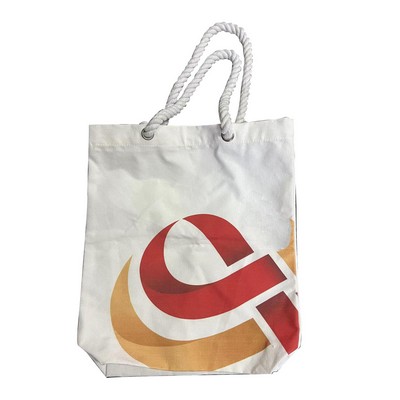 Tote Bag with Rope Handles Sturdy Canvas